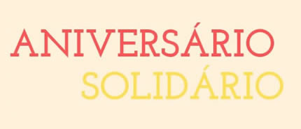 Aniversário Solidário