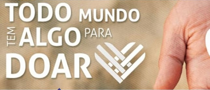 Todo mundo tem algo para doar